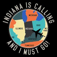Indiana Is Calling And I Must Go Indiana State Sustainable Bucket Hat