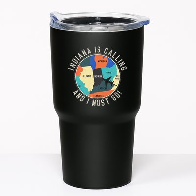 Indiana Is Calling And I Must Go Indiana State Tumbler