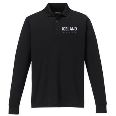 Iceland Performance Long Sleeve Polo