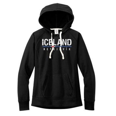 Iceland Women's Fleece Hoodie