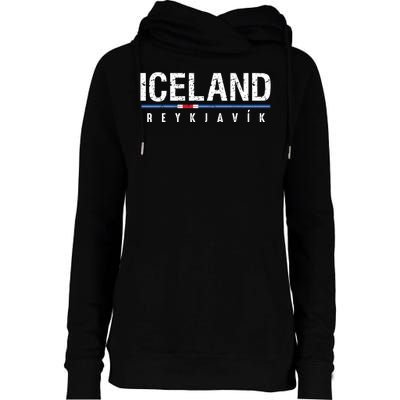 Iceland Womens Funnel Neck Pullover Hood