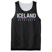 Iceland Mesh Reversible Basketball Jersey Tank