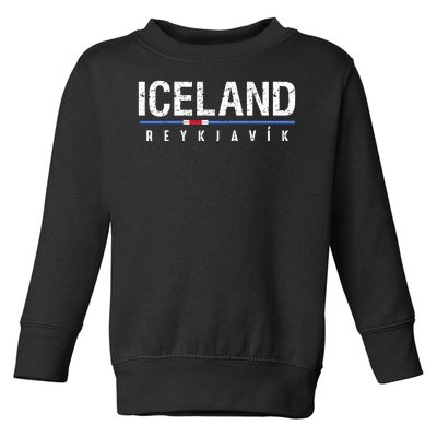 Iceland Toddler Sweatshirt