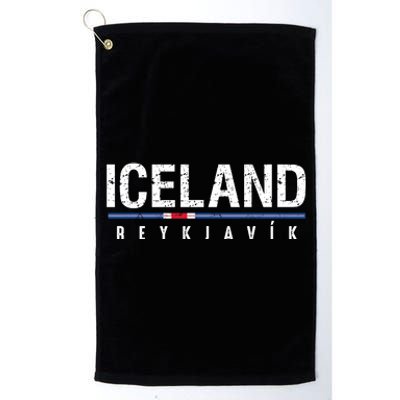 Iceland Platinum Collection Golf Towel