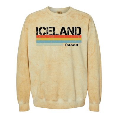 Iceland Colorblast Crewneck Sweatshirt