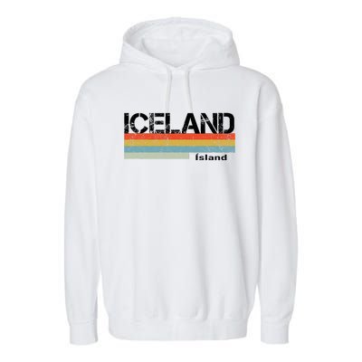 Iceland Garment-Dyed Fleece Hoodie