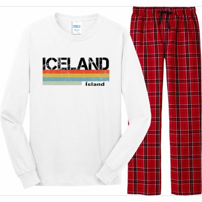 Iceland Long Sleeve Pajama Set