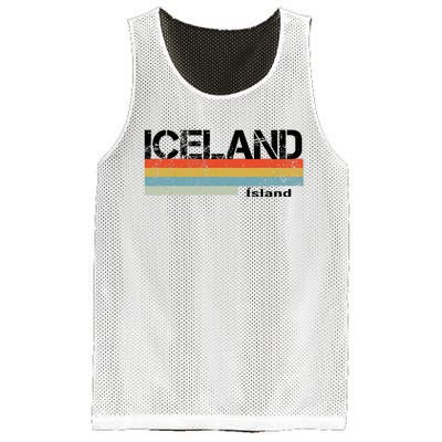 Iceland Mesh Reversible Basketball Jersey Tank