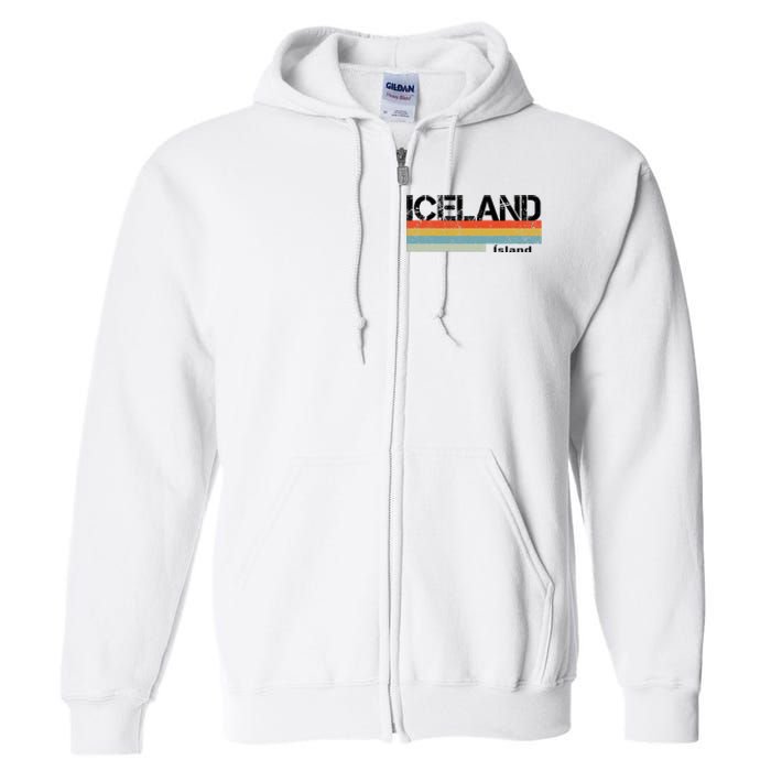 Iceland Full Zip Hoodie