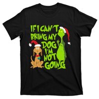 If I CanT Bring My Dog IM Not Going Funny Christmas T-Shirt