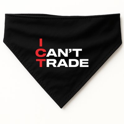 Ict I CanT Trade USA-Made Doggie Bandana