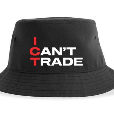 Ict I CanT Trade Sustainable Bucket Hat