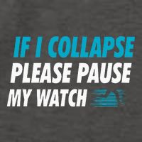 If I Collapse Please Pause My Watch Running Marathon Runner Vector Backpack