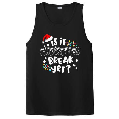 Is It Christmas Break Yet Christmas Gifts For Teacher PosiCharge Competitor Tank