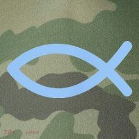 Ichthys Ichthus Christian Symbol Jesus Fish Legacy Tie Dye Trucker Hat