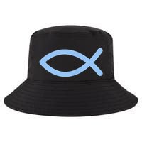 Ichthys Ichthus Christian Symbol Jesus Fish Cool Comfort Performance Bucket Hat