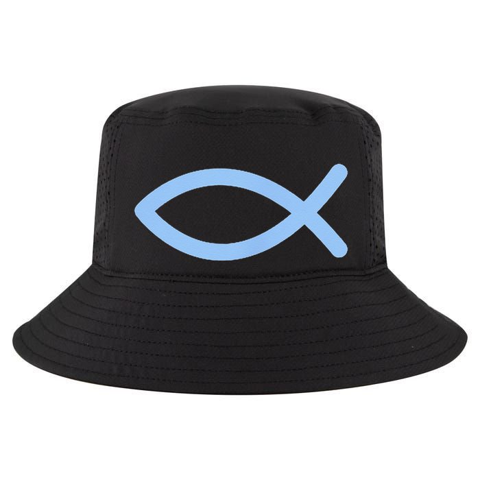 Ichthys Ichthus Christian Symbol Jesus Fish Cool Comfort Performance Bucket Hat