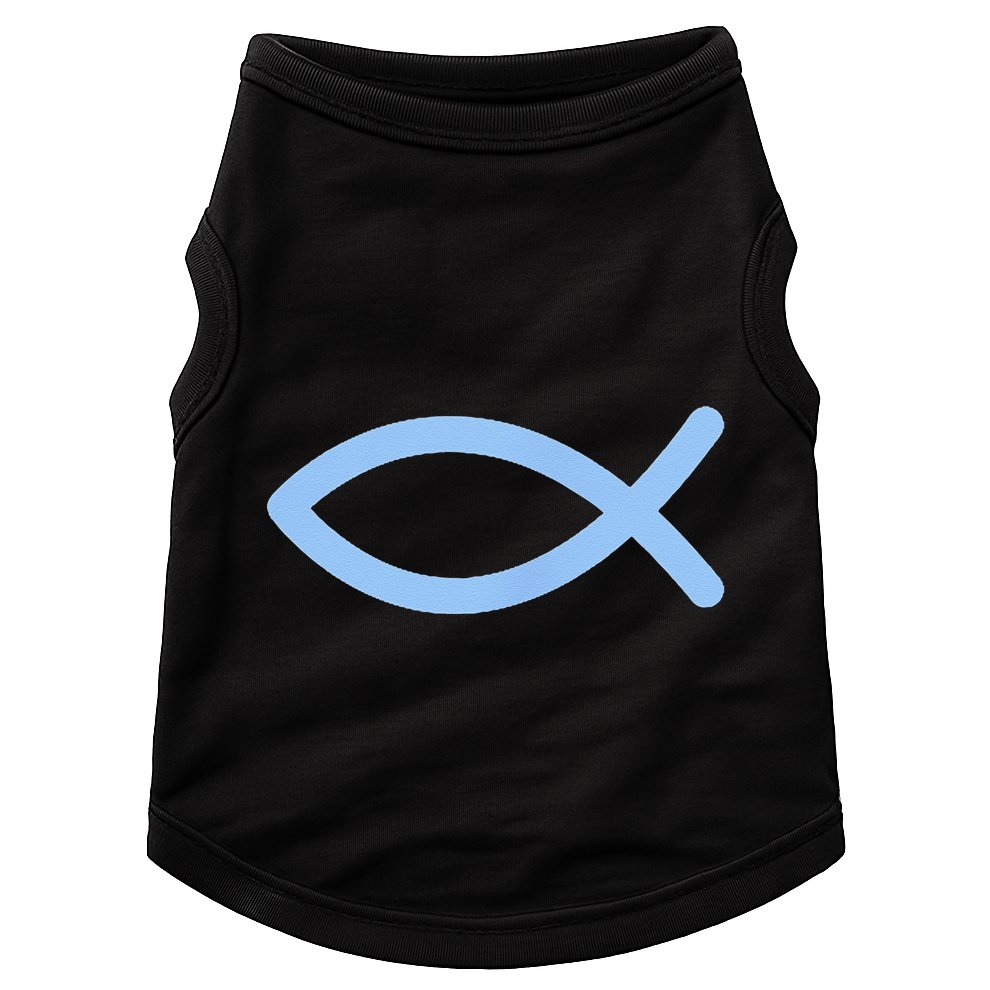 Ichthys Ichthus Christian Symbol Jesus Fish Doggie Tank