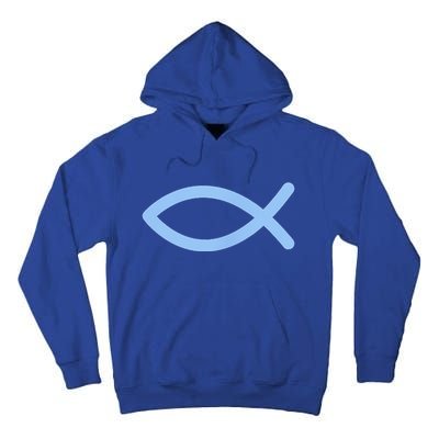 Ichthys Ichthus Christian Symbol Jesus Fish Tall Hoodie