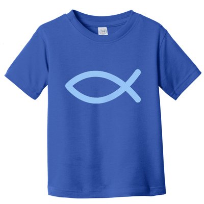 Ichthys Ichthus Christian Symbol Jesus Fish Toddler T-Shirt
