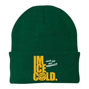 IM Ice Cold Hand Sign Alpha African Fraternity Knit Cap Winter Beanie