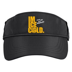 IM Ice Cold Hand Sign Alpha African Fraternity Adult Drive Performance Visor