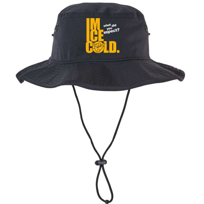 IM Ice Cold Hand Sign Alpha African Fraternity Legacy Cool Fit Booney Bucket Hat