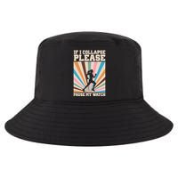 If I Collapse Please Pause My Watch Runner Marathon Cool Comfort Performance Bucket Hat