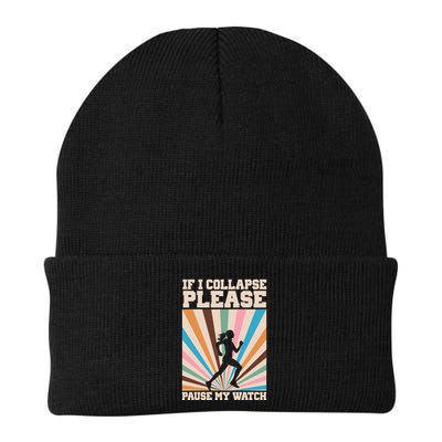 If I Collapse Please Pause My Watch Runner Marathon Beanie