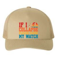 If I Collapse Please Pause My Watch Running Marathon Runner Yupoong Adult 5-Panel Trucker Hat