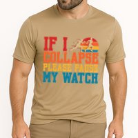 If I Collapse Please Pause My Watch Running Marathon Runner Performance Shirt