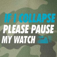 If I Collapse Please Pause My Watch Running Marathon Runner Legacy Tie Dye Trucker Hat