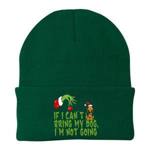 If I CanT Bring My Dog IM Not GoingRetro Christmas Knit Cap Winter Beanie