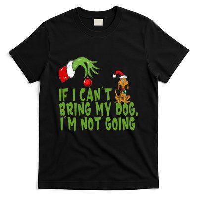If I CanT Bring My Dog IM Not GoingRetro Christmas T-Shirt