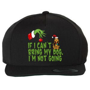 If I CanT Bring My Dog IM Not GoingRetro Christmas Wool Snapback Cap