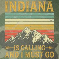 Indiana Is Calling And I Must Go Legacy Tie Dye Trucker Hat