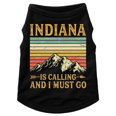 Indiana Is Calling And I Must Go Doggie Tank