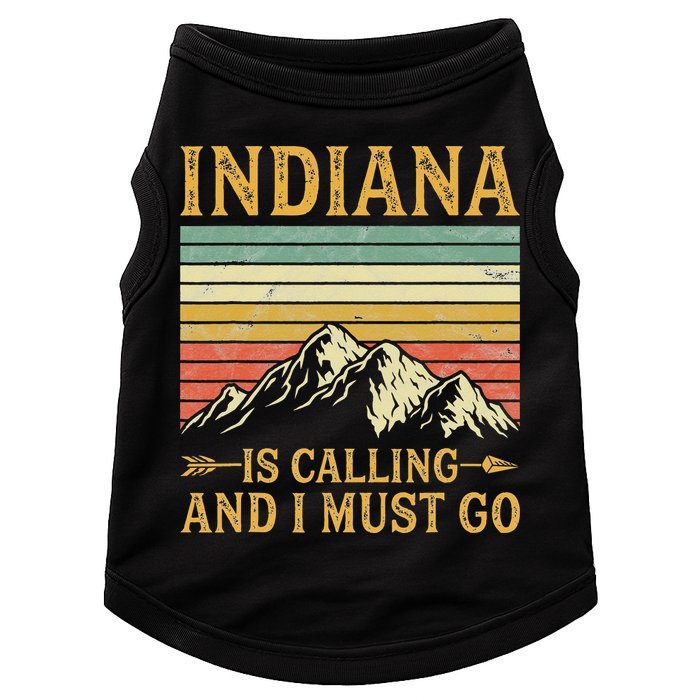 Indiana Is Calling And I Must Go Doggie Tank