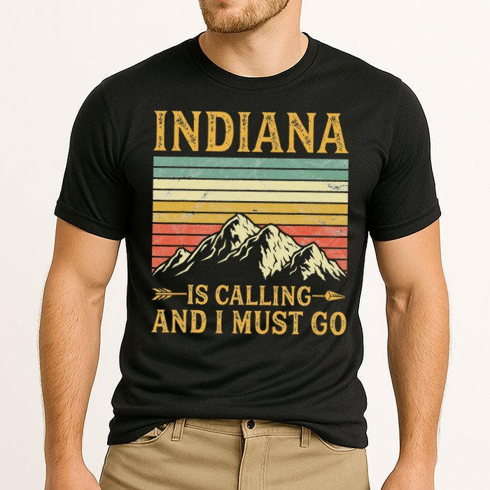 Indiana Is Calling And I Must Go Performance Shirt
