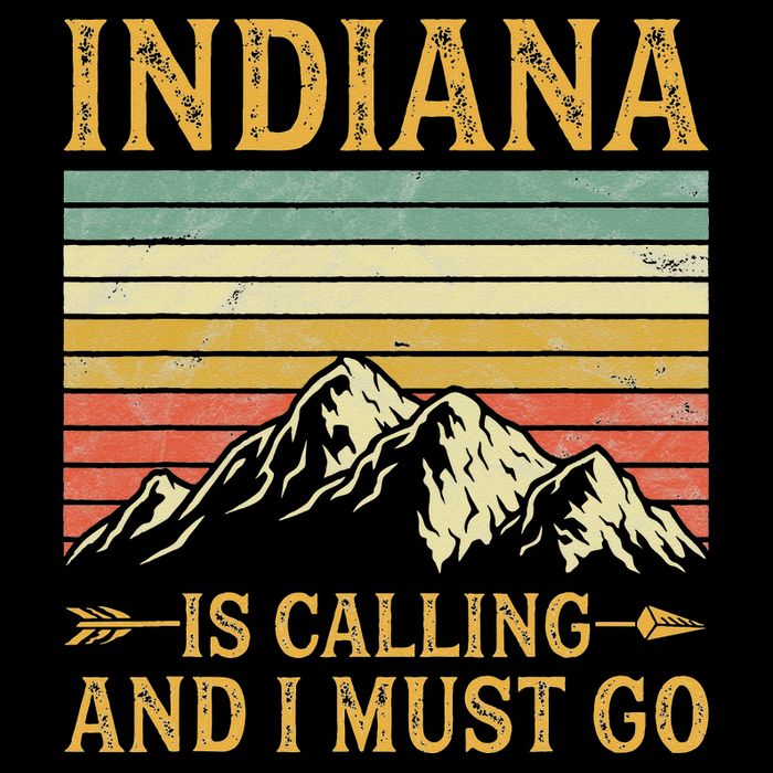 Indiana Is Calling And I Must Go Performance Shirt