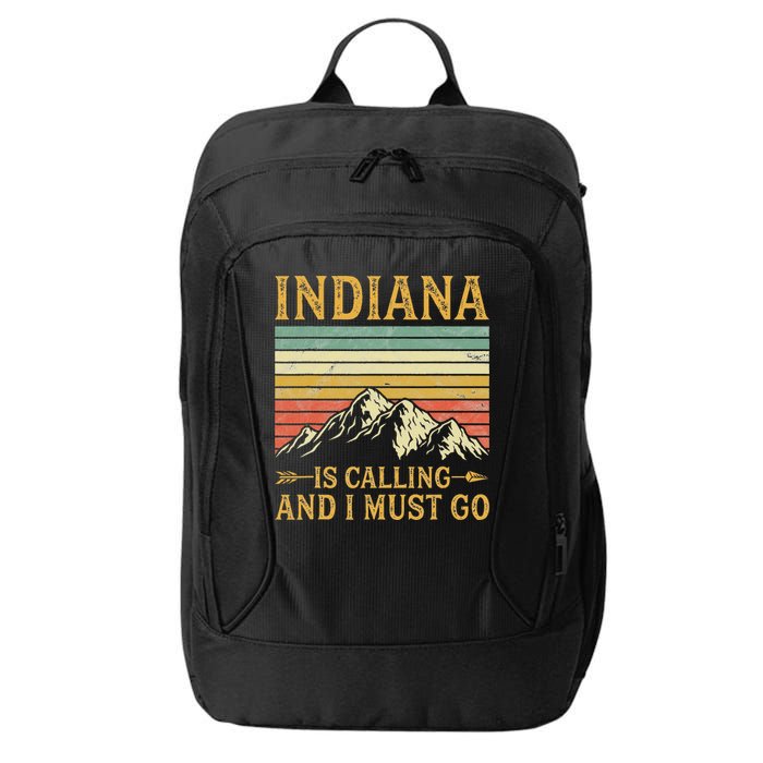 Indiana Is Calling And I Must Go City Backpack