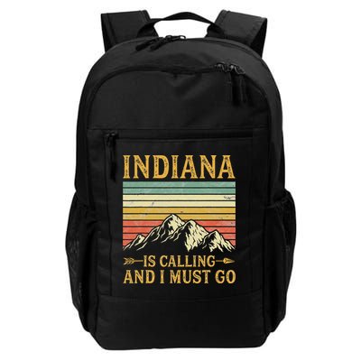 Indiana Is Calling And I Must Go Backpack