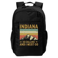 Indiana Is Calling And I Must Go Backpack