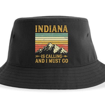 Indiana Is Calling And I Must Go Sustainable Bucket Hat