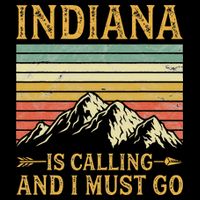 Indiana Is Calling And I Must Go Bucket Hat