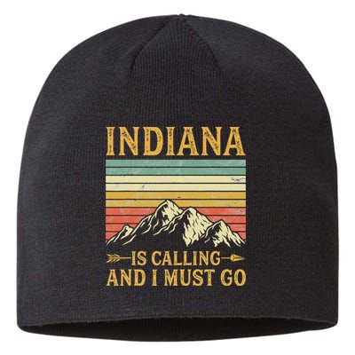 Indiana Is Calling And I Must Go Sustainable Beanie