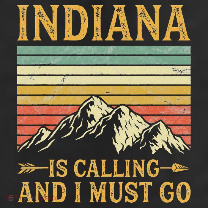Indiana Is Calling And I Must Go 25L Jumbo Tote