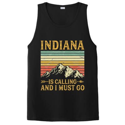 Indiana Is Calling And I Must Go PosiCharge Competitor Tank