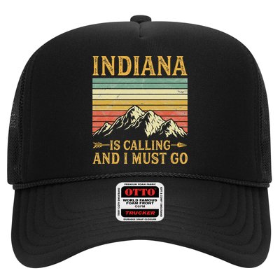 Indiana Is Calling And I Must Go Trucker Hat