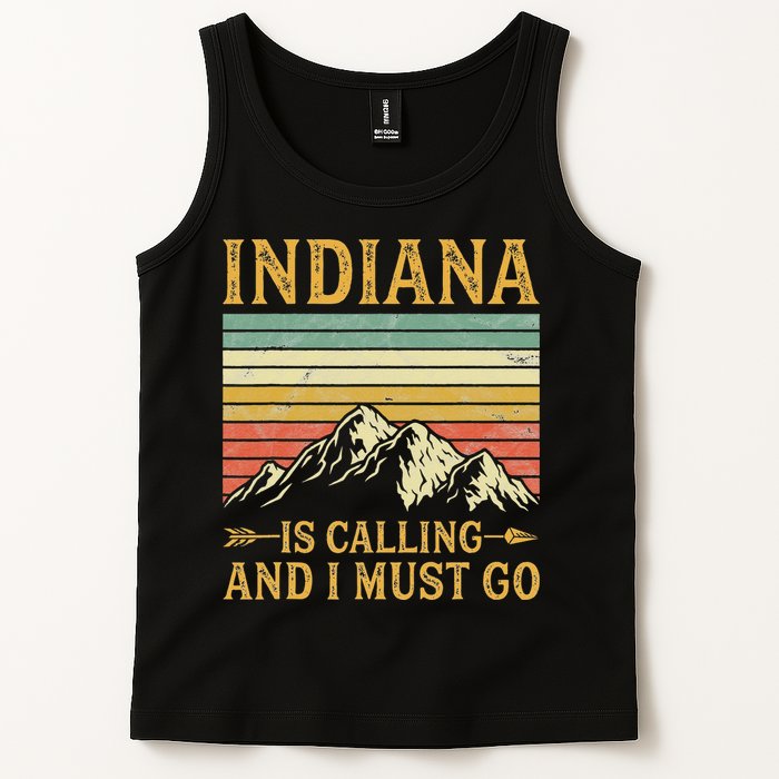 Indiana Is Calling And I Must Go Tank Top